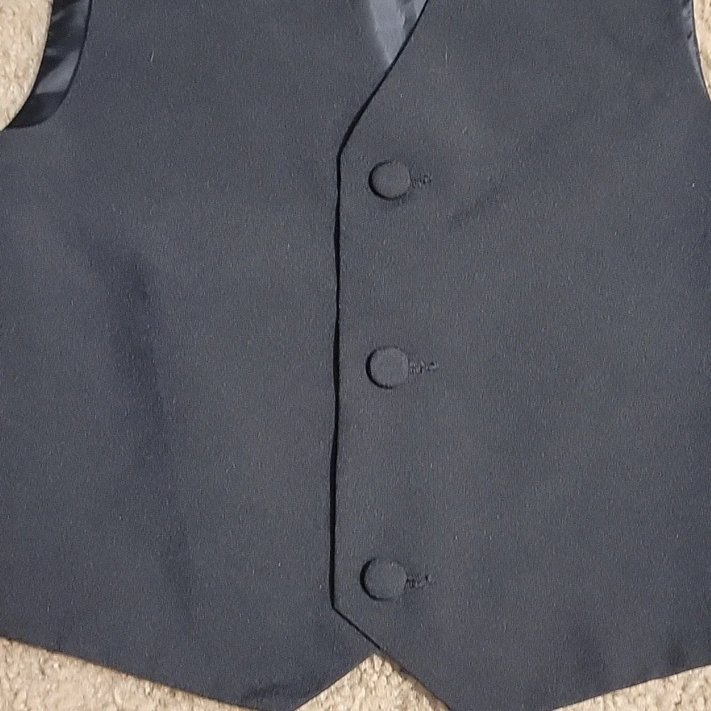 Spring Notion Boys Formal Black Vest